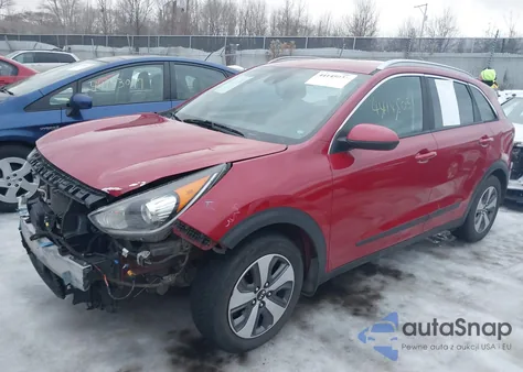 2017 Kia Niro Lx from USA, damaged, VIN KNDCB3LCXH5073759